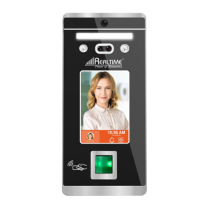 Realtime Pro 1100F High Speed Long Range Face With Fingerprint Recognition Attendance Device